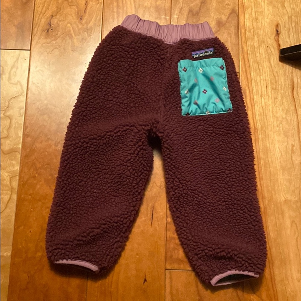 Patagonia baby reversible warm pants